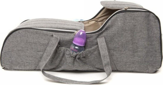 SteweHome Diaper Bag-Changing Mat Shoulder/Handbag Gray 30cm