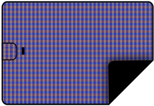 Pătură Picnic 180x145cm în Culoare Albastră
