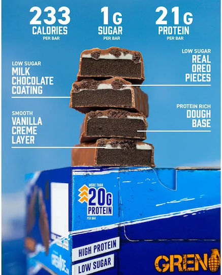 Grenade Bar with 21g Protein & Oreo Flavour 60g