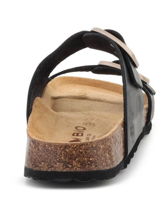 Sandale Casual Damă Din Piele Negre