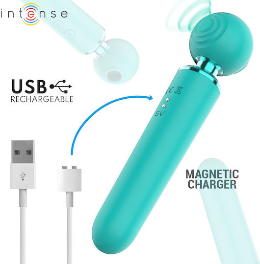 Intense Aspirator Vaginal cu Vibrație Turcoaz