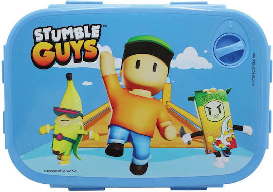 Gim Stumble Guys Plastic Kids' Food Container 0.92 Litre 17.5 x 13 x 6.5 cm