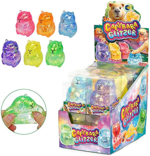 Fun Trading Capybara Antistres Elastice Sclipitoare Multicolor (Diverse Modele)