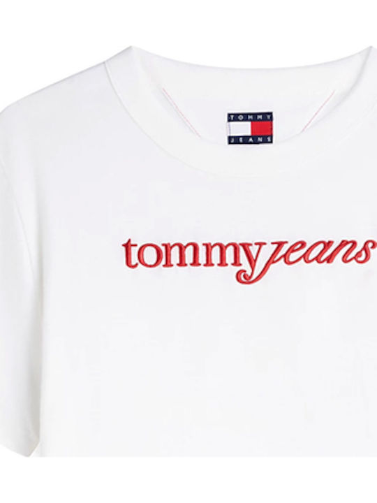 Script Γυναικείο T-shirt Κοκκινο- Λευκο