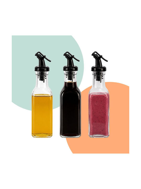 Relaxdays Σετ Λαδόξιδο Γυάλινο με Ροή 150ml