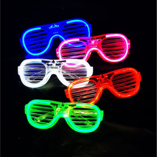 Ochelari Led Pentru Petrecere Alista Home Model Grilaj Plastic 3 Moduri De Iluminare O Singură Mărime Multicolor