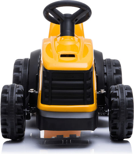 Kids Electric Tractor with Trailer 6 Volt Yellow