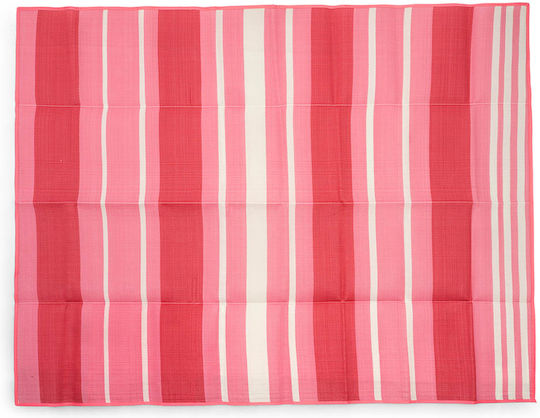 Ψάθα Παραλίας Πλαστική 150x180 Sand & Stone Pink 150x180