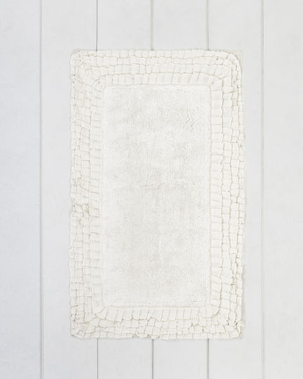 Nima Badematte Baumwolle 36571 Elfenbein 50x80cm