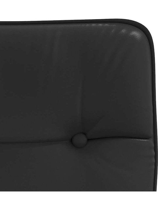 Visitor Chair in Black Colour 45x54x81cm 2 Pieces