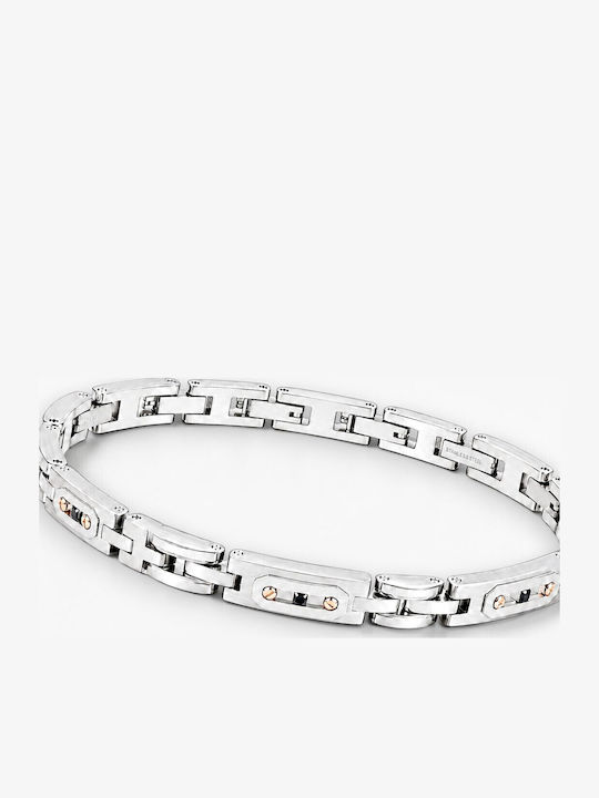 Rosso Amante Herren Armband aus Stahl Rosso Amante Herren Armband aus Stahl