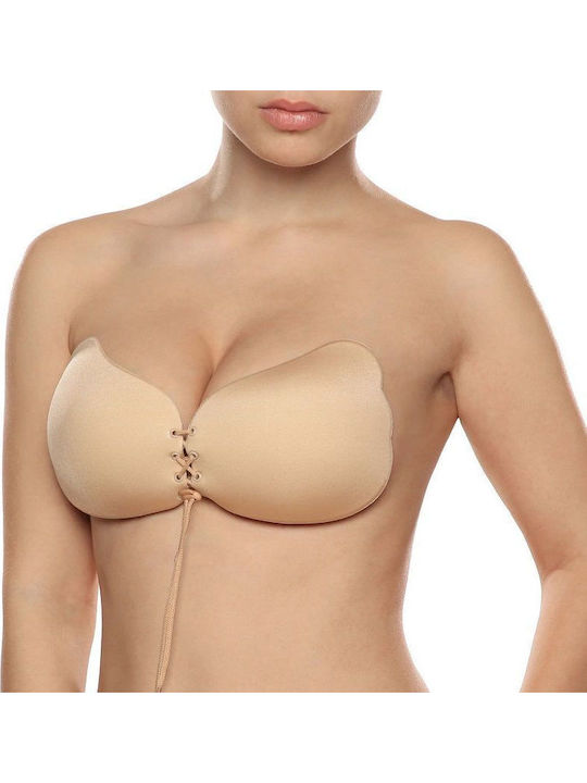 Bye Bra Lace-it Autocolant Push Up Bej Sutien