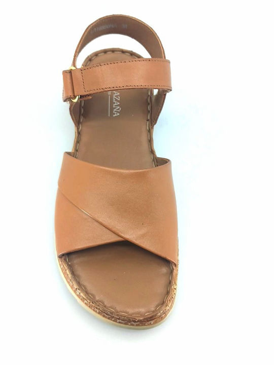 Sommer Damenplattformen Tabac