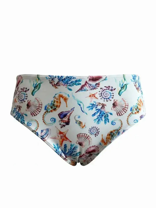 Set Bikini Dreieck mit Abnehmbarer Verstärkung Weiß