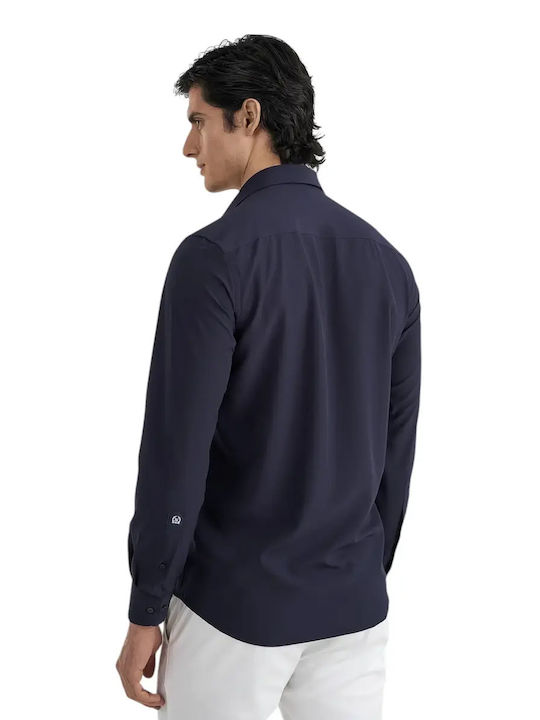 Long Sleeve Shirt in Regular Fit Blue