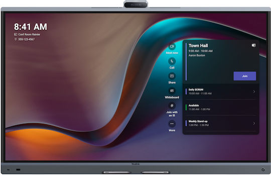 Yealink Meetingboard Pro 75″ 4k Interactive Display Ai Triple-eye Camera 50mp & Ai Enhanced Audio Mb75pro-a02