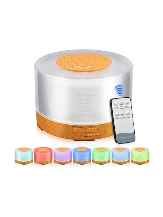 LED Ultraschall Aromatherapie-Diffusor mit Fernbedienung und Timer Weiß 700ml XFJ700ML