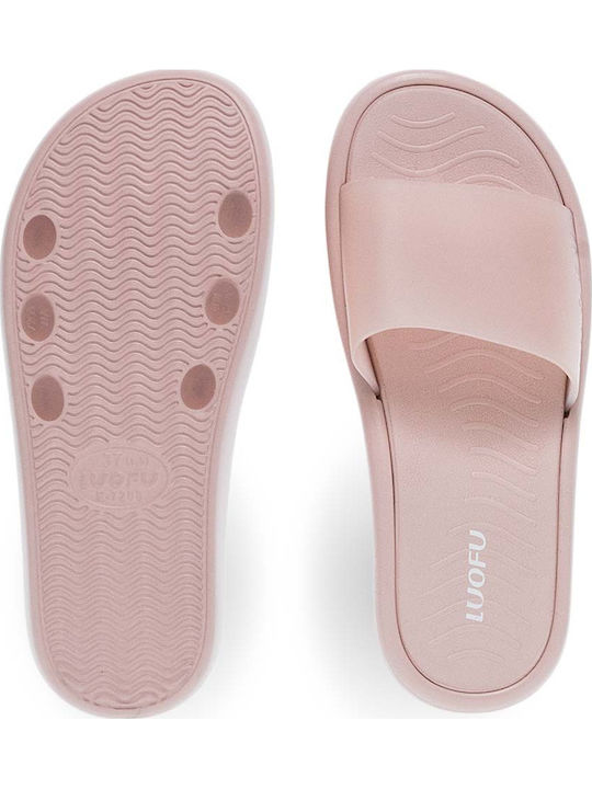 Slides σε Ροζ Χρώμα