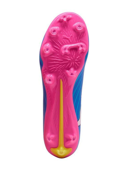 PUMA Ultra 6 Match+ Ποδοσφαιρικά Παπούτσια με Τάπες FG/AG Μπεζ