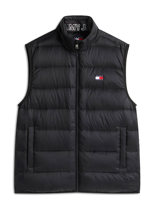 Sleeveless Denim Jacket Black
