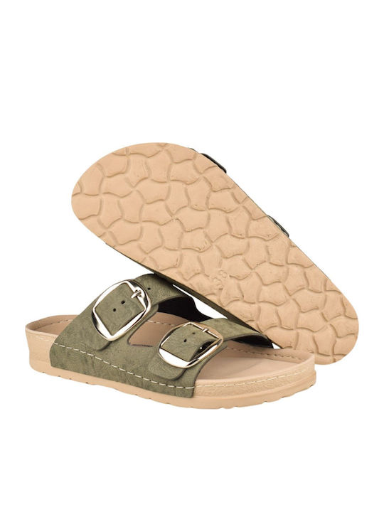 Women's Anatomic Green Sandals