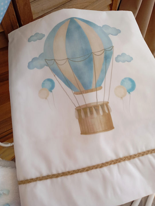 By Anastasia's Art Creations Βαπτιστικό Πακέτο με Θέμα Αερόστατο
