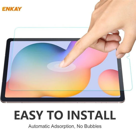 Protectoare De Ecran Din Sticlă Temperată Samsung Galaxy Tab S6 Lite Protecție Maximă Claritate 0.33mm Strat Oleofobic Anti-Amprentă Skdr 3d Tab Sticlă Neagră