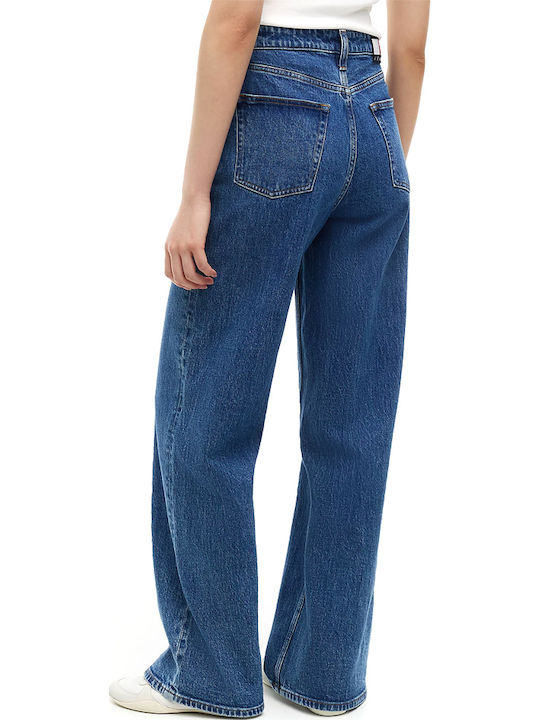 Tommy Hilfiger Claire High Rise Women's Jean Pants in Wide Leg Style Tommy Hilfiger Claire High Rise Women's Jean Pants in Wide Leg Style