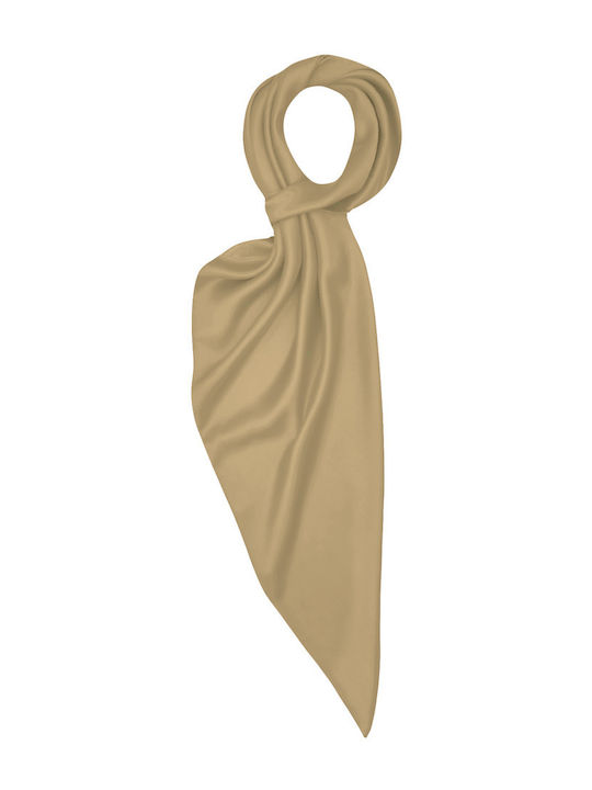Brims and Trims Damen Seiden Schal Beige
