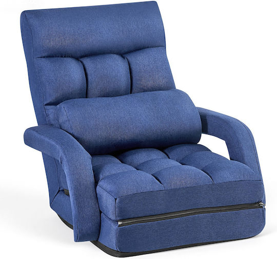 Vielseitiger Sitzsack Nackenrolle Blau