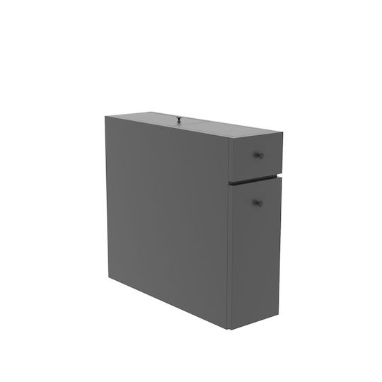 Έπιπλο Μπάνιου Ανθρακί Celana 60x20x55