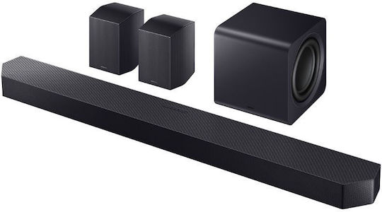 Samsung HW-Q990H/EN Soundbar 11.1.4 Bluetooth, HDMI και Wi-Fi 41W με Ασύρματο Subwoofer και Τηλεχειριστήριο