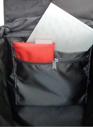 I-max Stoff Einkaufswagen Klappbar Blau 43lt