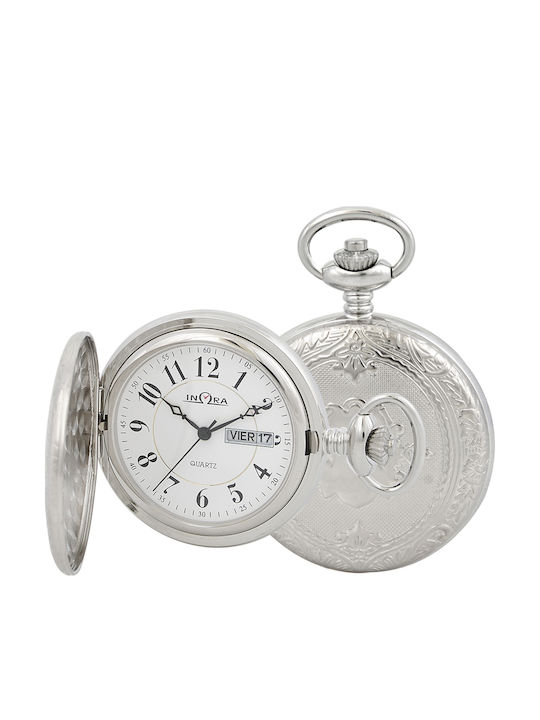 Inora Inωra Men's Pocket Watch 42mm Battery Gold