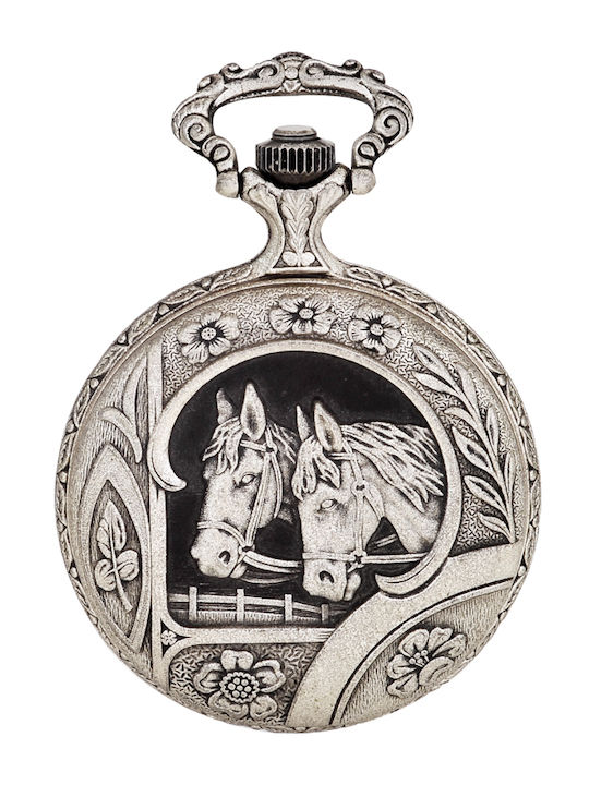 Inora Inωra Men's Pocket Watch 42mm Battery Gold