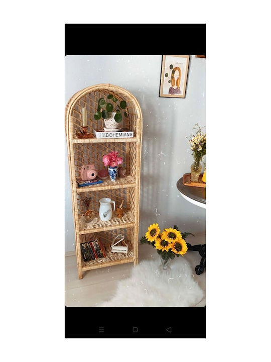Βιβλιοθήκη Καφέ 48x28x135εκ.