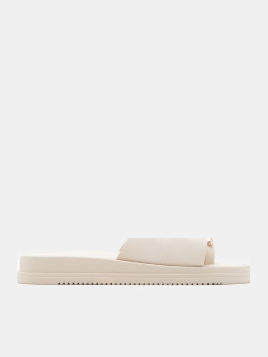 Γυναικεία Σανδάλια Flatforms Μπεζ