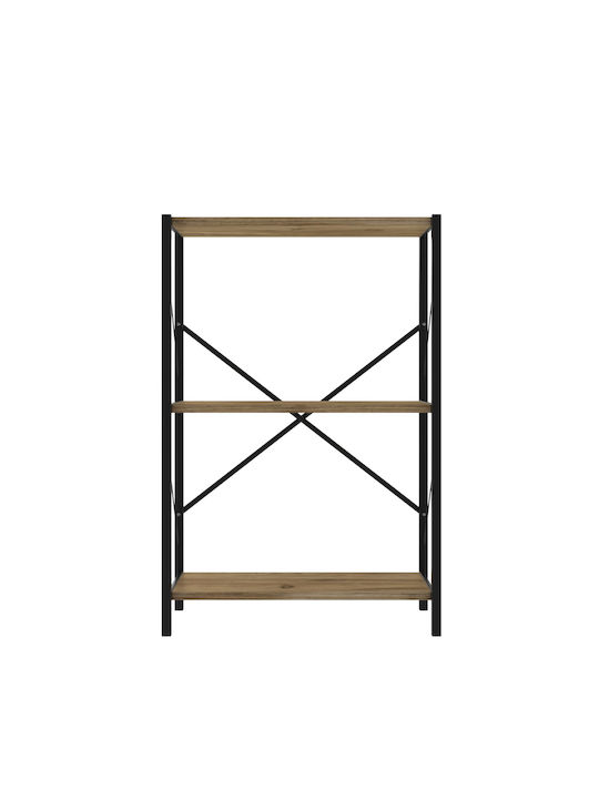 Етажерка Кафява 60x30x90 см