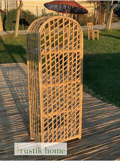 Bücherregal Beige 45x25x130cm