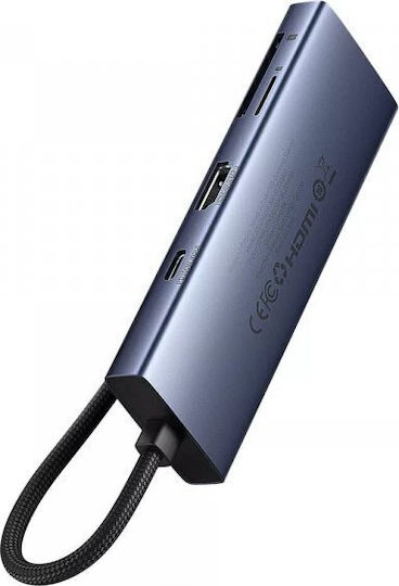 Baseus USB-C Docking Station with HDMI 4K Gray (B00052803811-03)