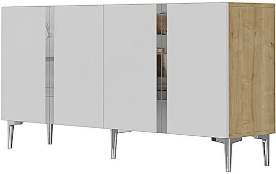 Μπουφές Ξύλινος Μοντέρνου Στιλ 150x32x75cm