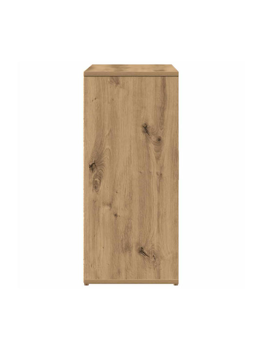 Wooden Sideboard Artisan Oak 60x31x70cm