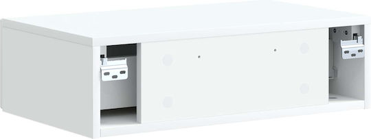 Конзола Дървена Бял Д59xШ34.5xВ17см