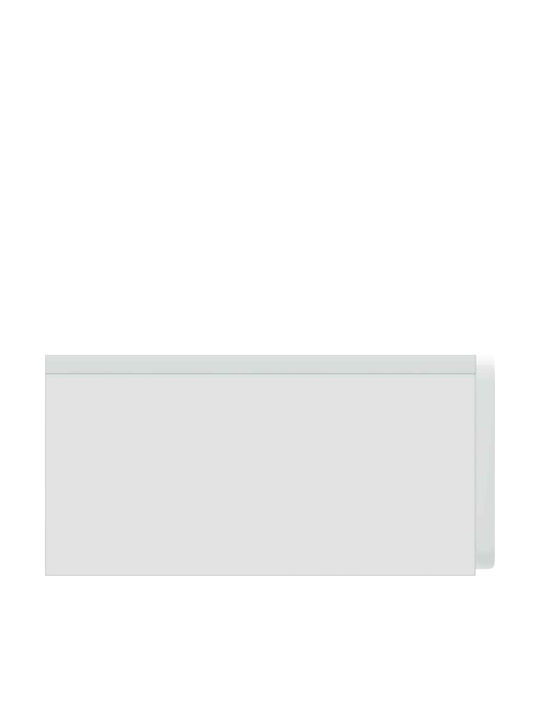 Κονσόλα Ξύλινη Λευκό Μ59xΠ34.5xΥ17εκ.