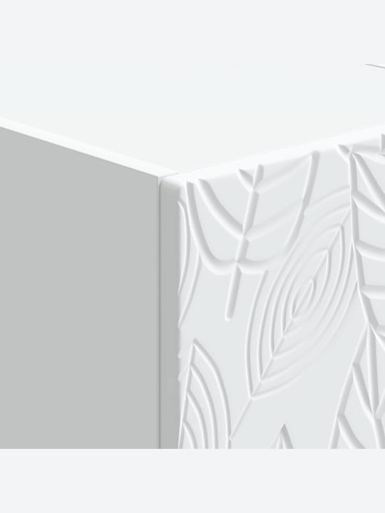 Wooden Console White L59xW34.5xH17cm