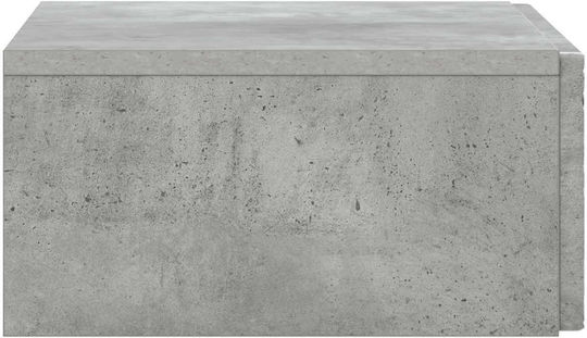 Wooden Console Gray L59xW34.5xH17cm