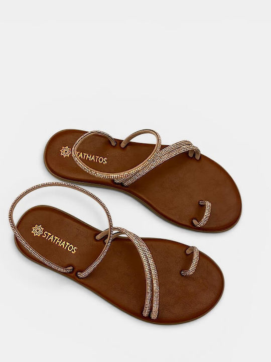 Women's Flat Sandals Rose Gold