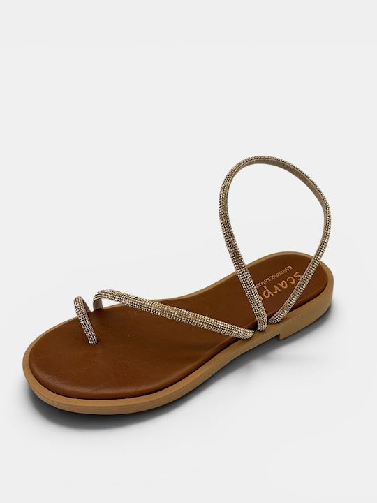 Women's Flat Sandals Rose Gold
