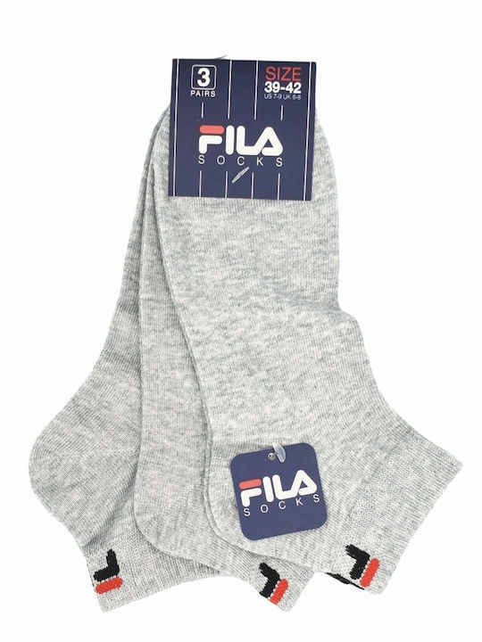 FILA Men's Black Socks 3Pack