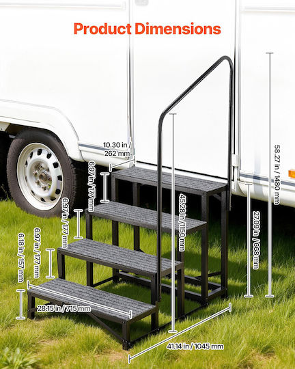 Vevor Стъпки Автомобилни Аксесоари 4x4